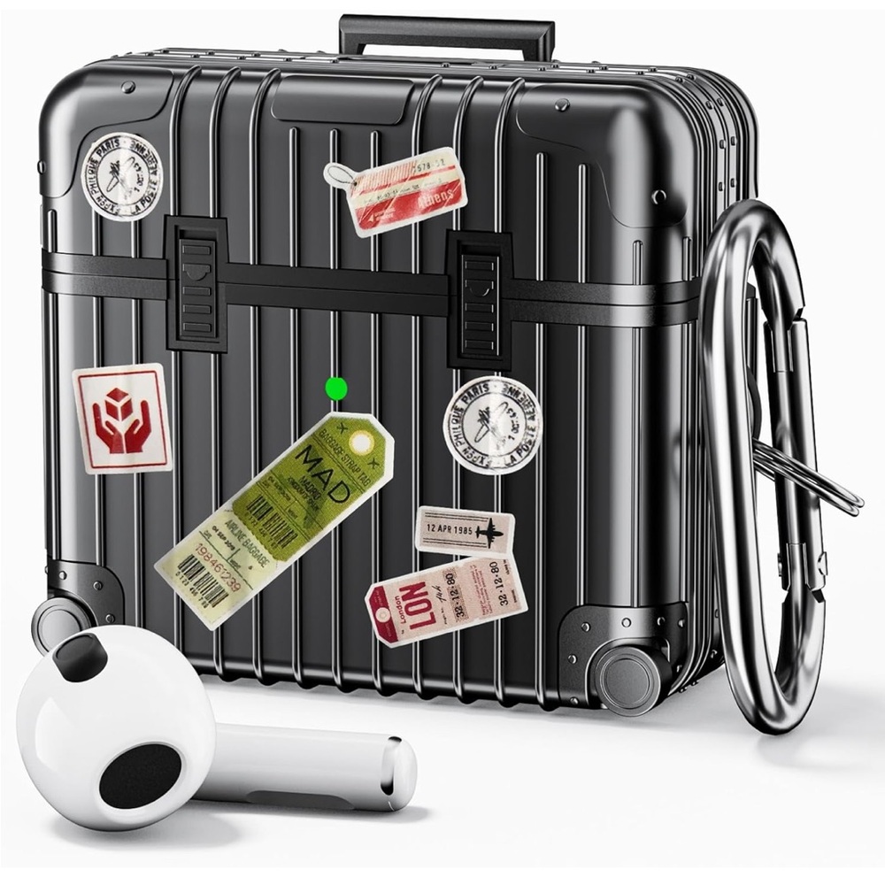 NWT AirPods Pro Little Luggage Case